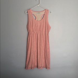 Pink Razorback dress!